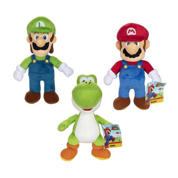 Super Mario Knuffel - 20 cm - Prijs per Stuk