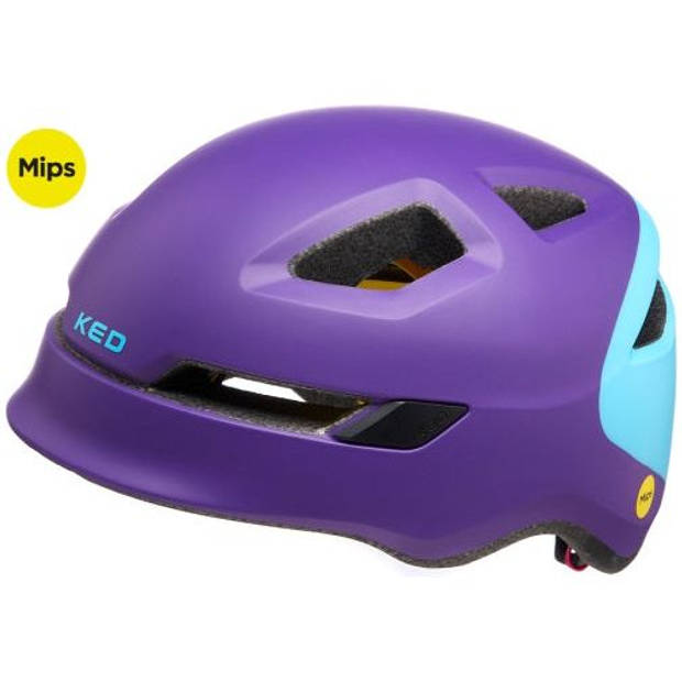 Ked Fietshelm Pop Mips small (48-52 cm) purple sky