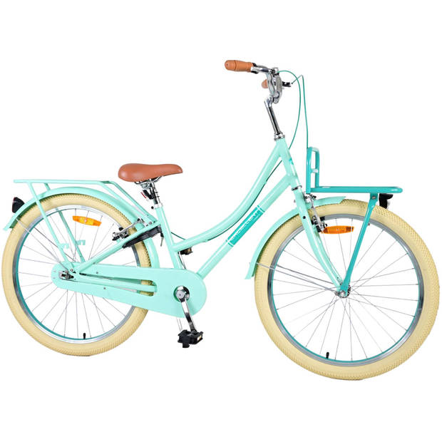 Volare Excellent Kinderfiets - Meisjes - 24 inch - Groen - Twee handremmen