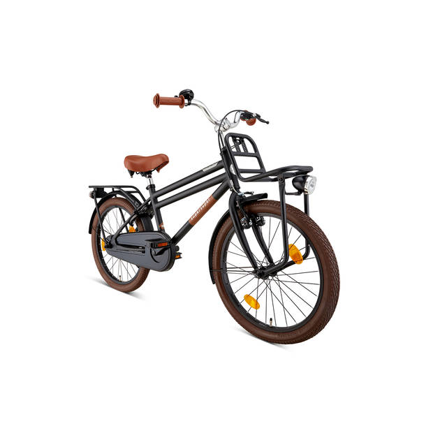 Supersuper - jongensfiets - cooper 20 - staal - zwart