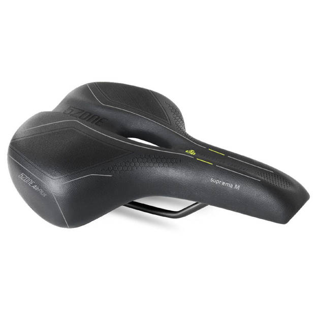 Selle Bassano Bassano zadel Suprema 5zone EL heren zwart