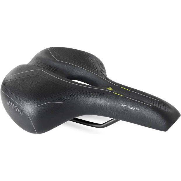 Selle Bassano Bassano zadel Suprema 5zone EL heren zwart