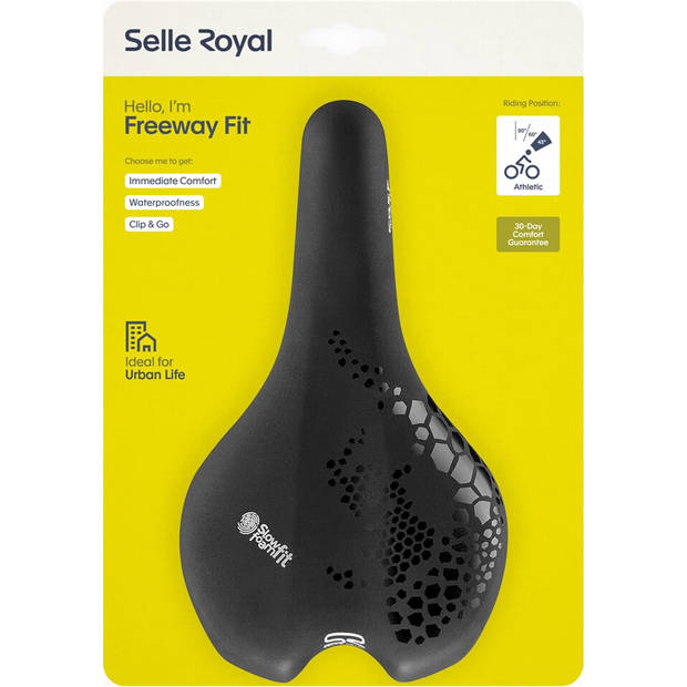 Selle Royal Zadel Zadel Freeway Fit Athletic Urban Life