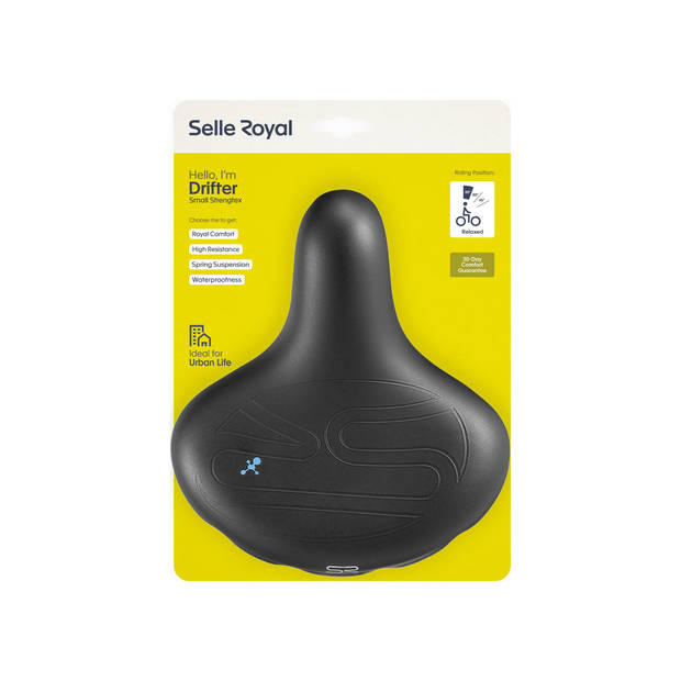 Selle Royal Drifter Small Strengtex zadel unisex zwart