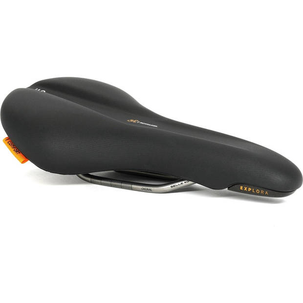 Selle Royal Zadel Selle Explora Athletic Zwart (Kaart)