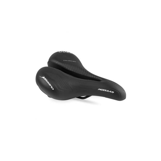 Selle Bassano Zadel Bassano Modular Ergo E-City Zwart