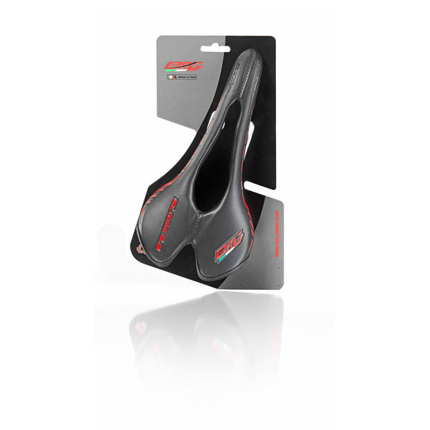 Selle Monte Grappa Zadel BMG BLADE 2.0 zwart/rood