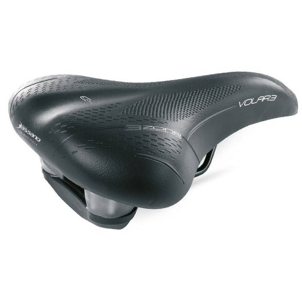 Selle Bassano Zadel Sb 3zone ELM uni zwart