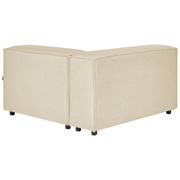 Beliani APRICA - Module Element-Beige-Linnen