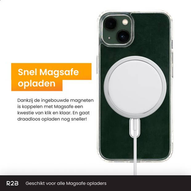 R2B Hoesje voor iPhone 11 Magsafe - Incl. Screenprotector - Model Amersfoort - Transparant