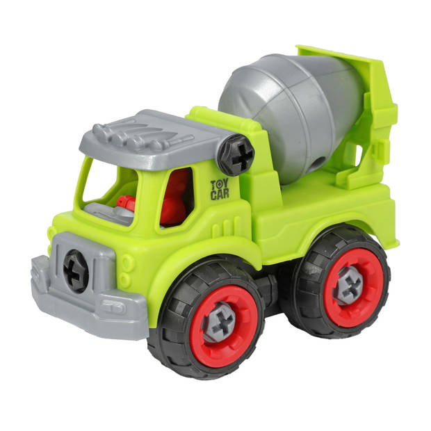 Toi-Toys & Trucks Bouwvoertuigen met Schroevendraaier