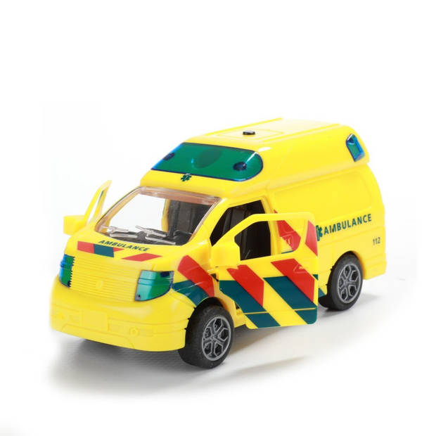 Ambulance frictie + licht en geluid