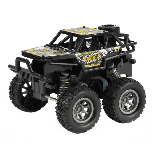 Toi-Toys & Trucks Pull-back Monster Truck 4x4