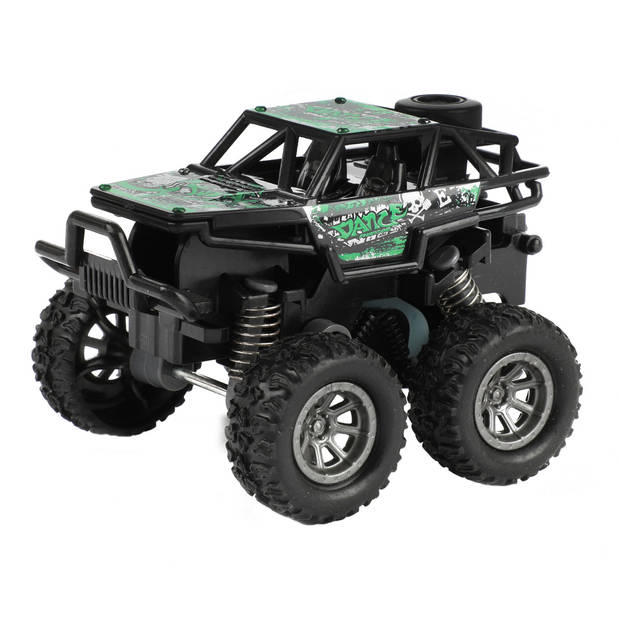 Toi-Toys & Trucks Pull-back Monster Truck 4x4