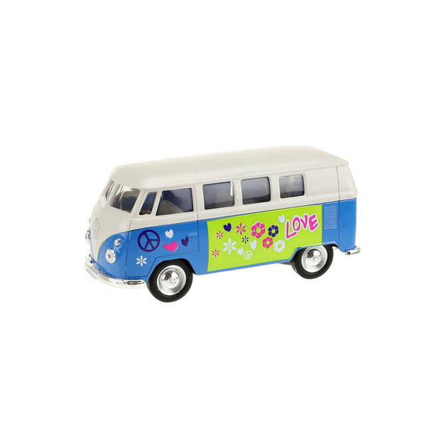 WELLY Volkswagen 1963 bus met print