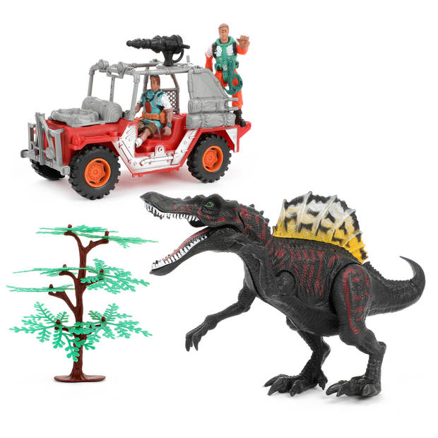 Toi Toys Dino Speelset jeep+dino