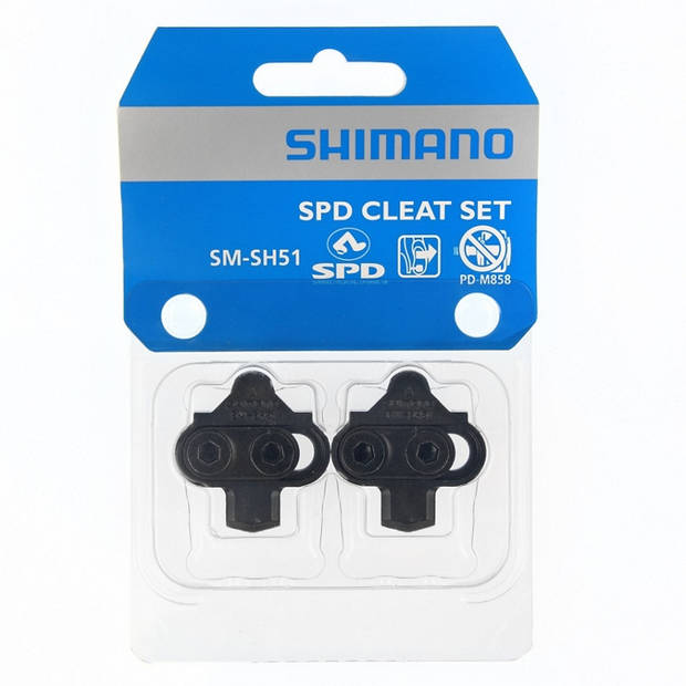 Shimano Schoenplaatjes zonder borgplaat SPD SM-SH51