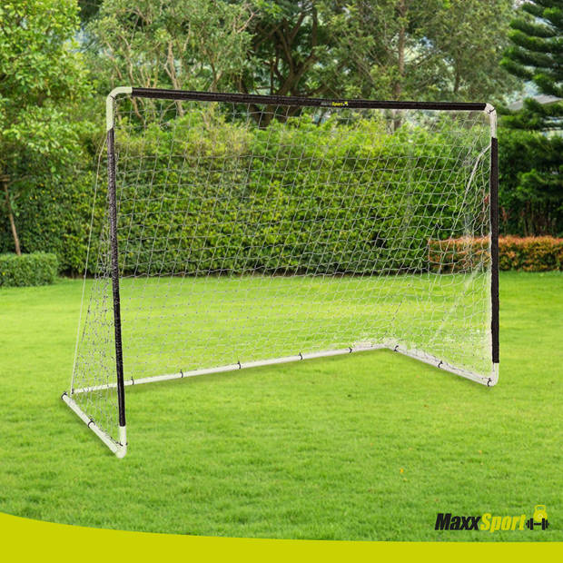MaxxSport Voetbaldoel - Voetbalgoal - Goal doelnet - 307 x 208 x 125 cm