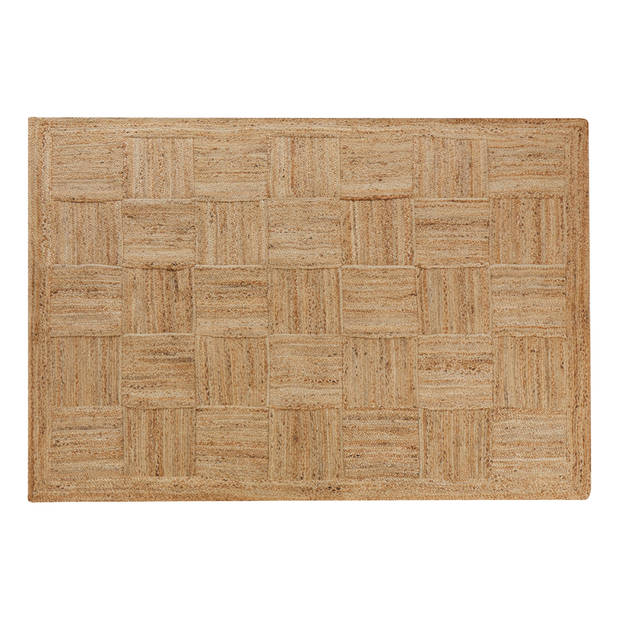 Beliani ESENTEPE - Gevlochten-Beige-Jute