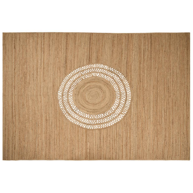 Beliani BOGAZOREN - Gevlochten-Beige-Jute