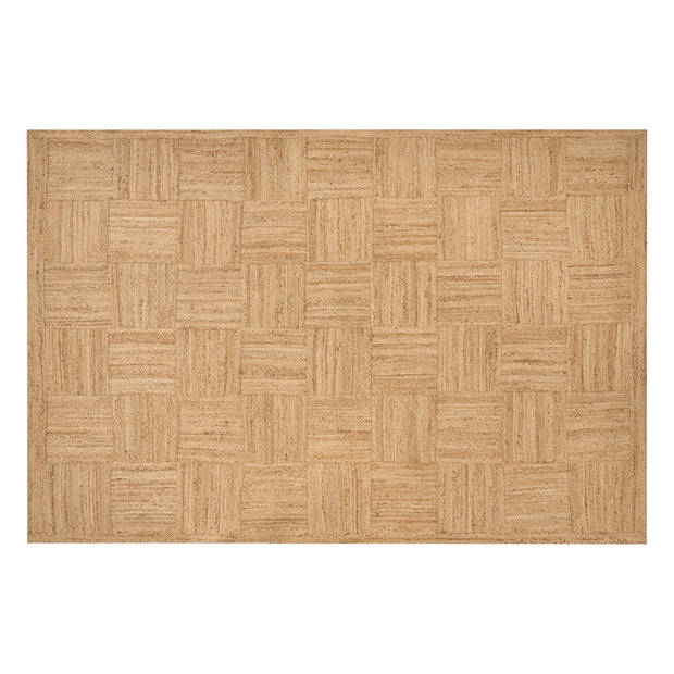 Beliani ESENTEPE - Gevlochten-Beige-Jute