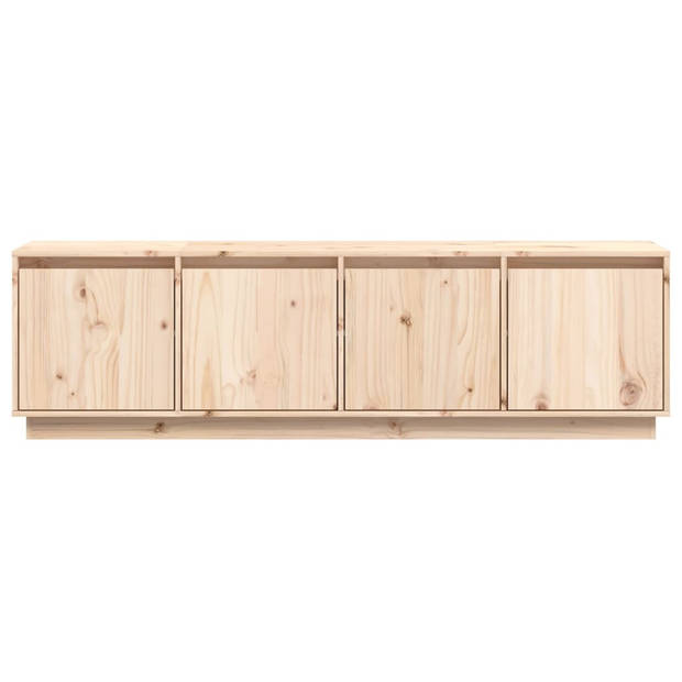 vidaXL Tv-meubel 156x37x45 cm massief grenenhout