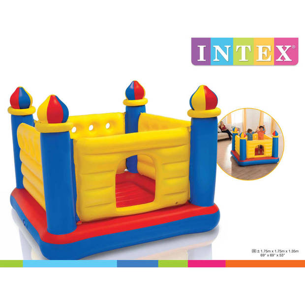 Intex Kids Springkussen Jump-O-Lene kasteel PVC