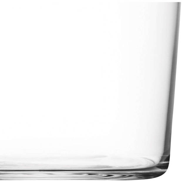 L.S.A. - Gio Tumbler Glas 220 ml Set van 4 Stuks - Glas - Transparant
