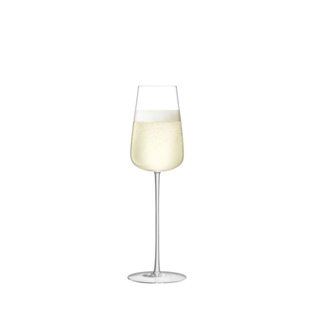 L.S.A. - Bar Culture Champagne Flute 330 ml Set van 2 Stuks - Glas - Transparant