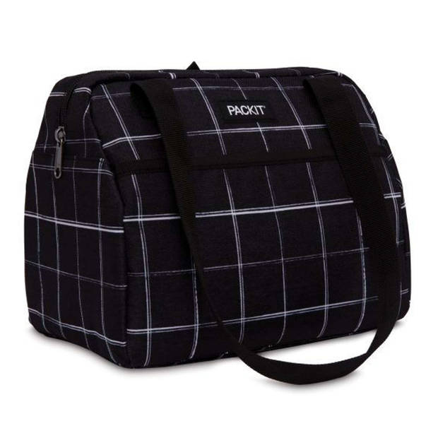 Pack It - Koeltas Hampton Grid - Polyester - Zwart