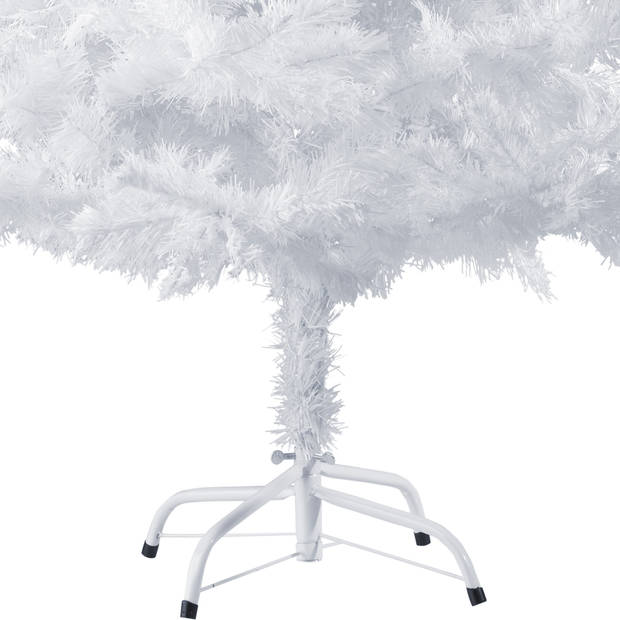tectake® - witte Kunstkerstboom - 180 cm - incl. standaard - Kerstboom - Dennenboom - 533 punten - 402821