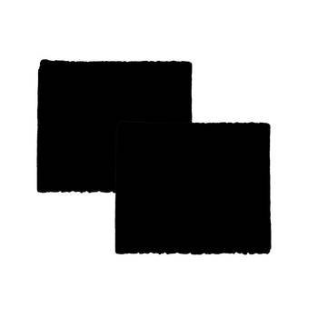 AMIG Anti-krasvilt -2x knipvel - zwart - 100 x 100 mm - rechthoek - zelfklevend - Meubelviltjes