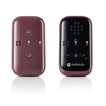 Motorola Audio Babyfoon PIP12 Travel – Baby Monitor DECT Technologie - 10 Uur Batterijduur - 450M Bereik - Paars
