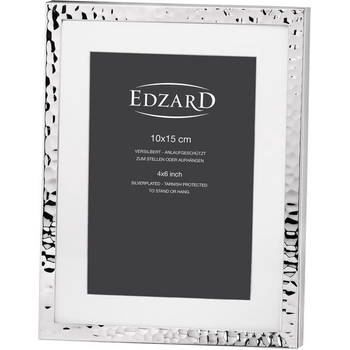 Edzard Fano - Fotolijst - Zilver - Passepartout - 10 x 15