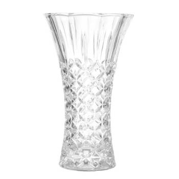 Gerimport Bloemenvaas - helder glas - D15 x 25 cm - Vazen