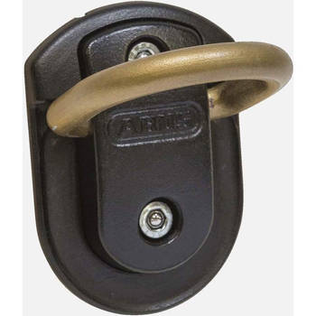 Abus WBA75 Muur-/Vloeranker Slot Zwart, 14mm dik, extreem hoge weerstand, geschikt voor kettingslot #AbusWBA75