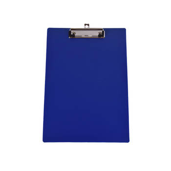 Klemborden A4 Formaat Blauw Klemmappen 31cm x 22cm Met Omslag en Haakje Klembord Plastic Klembord