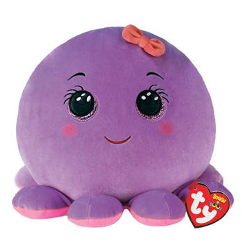 Ty Squish a Boo - Octavia Purple Octopus - Knuffel - 31 cm