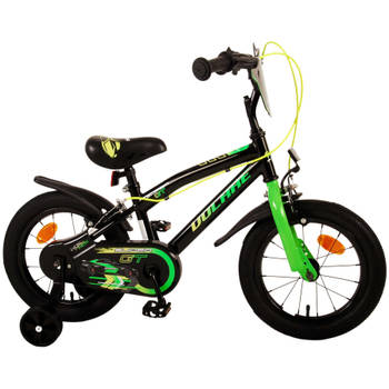 Volare Super GT Kinderfiets - Jongens - 14 inch - Groen - Twee handremmen