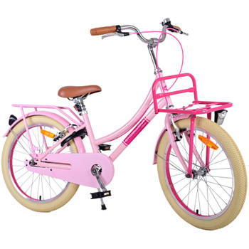 Volare Excellent Kinderfiets - Meisjes - 20 inch - Roze - Twee handremmen