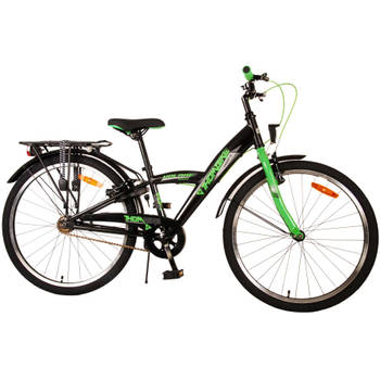 Volare Thombike Kinderfiets - Jongens - 24 inch - Zwart Groen - Twee handremmen