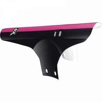 Velox Voorspatbord zwart/roze vouwbaar