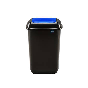Plafor Quatro Prullenbak, afvalbak afvalscheiding, recycling, keuken 45 L,Blauw