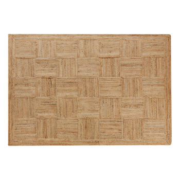 Beliani ESENTEPE - Gevlochten-Beige-Jute