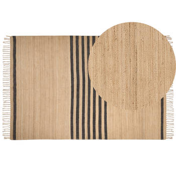 Beliani ERICEK - Gevlochten-Beige-Jute