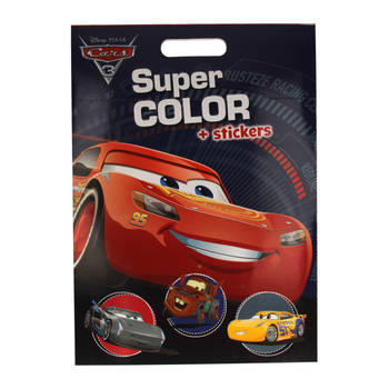 Boek Specials Nederland BV Walt Super Color Kleurboek Cars