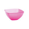 Juypal Serveerschaal/slakom - fuchsia roze - 2,75 liter- kunststof- D22,5 x H9,5 cm - Serveerschalen