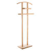 5Five Kledingrek Dressboy - Colbert/jas hanger - staand model - bamboe hout - lichtbruin - 44 x 22 x 113 cm - Kledingrek