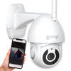 Gologi Superior Outdoorcamera - Nachtzicht - Beveiligingscamera - 3MP - Met wifi en app - Met 32GB SD-kaart - Wit