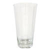 Gerimport Bloemenvaas conisch - helder glas - D12 x H19 cm - Vazen